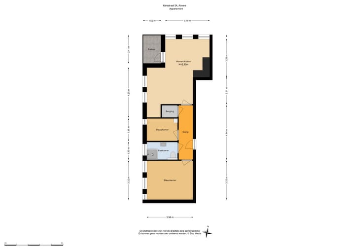 Appartement te huur: Kerkstraat 5A, Almere