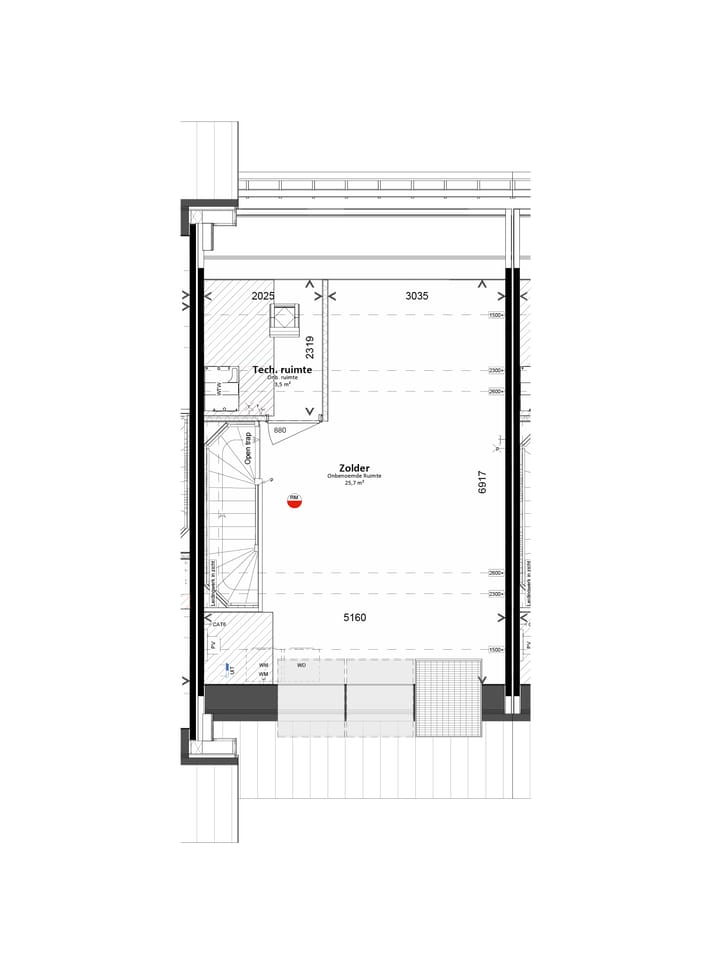Foto 5 van Tussenwoning (Bouwnr. 19)