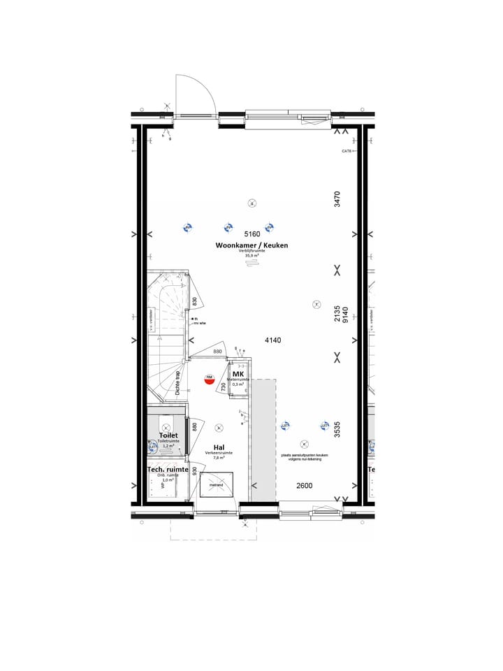 Photo 3 of Tussenwoning (Bouwnr. 15)