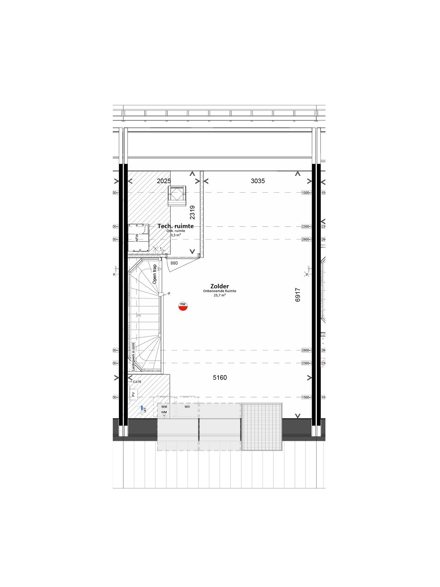 Photo 5 of Tussenwoning (Bouwnr. 21)