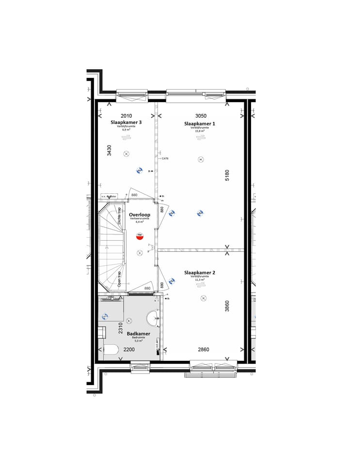 Foto 4 van Tussenwoning (Bouwnr. 19)