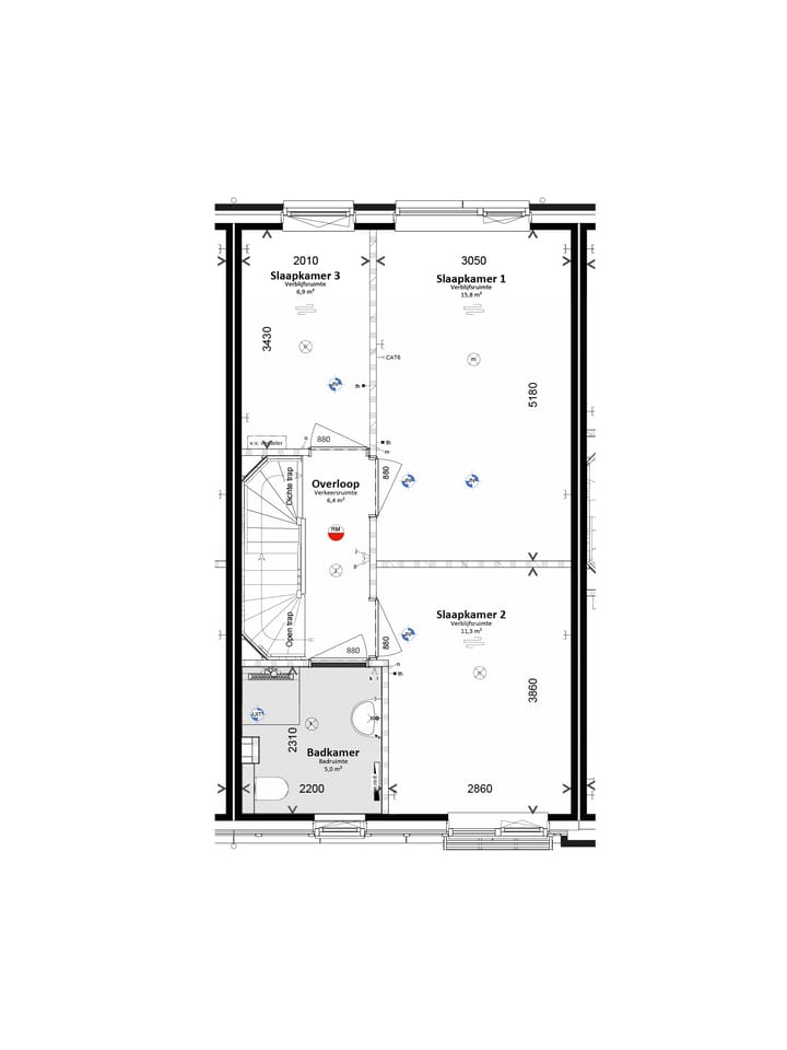 Foto 4 van Tussenwoning (Bouwnr. 16)