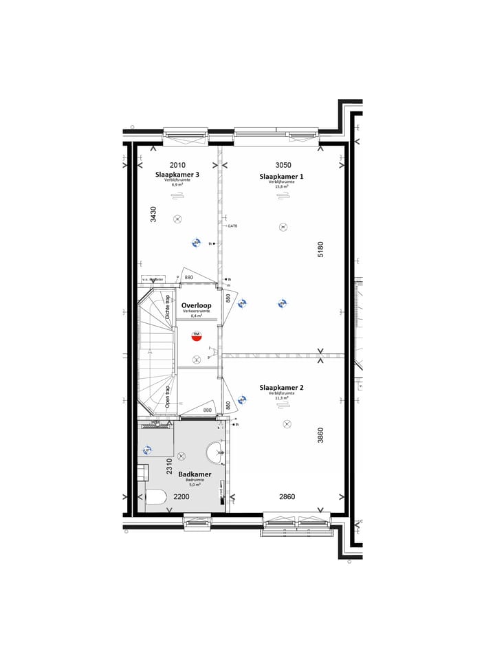 Foto 4 van Tussenwoning (Bouwnr. 26)