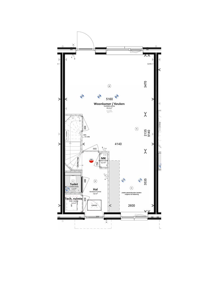 Photo 3 of Tussenwoning (Bouwnr. 12)