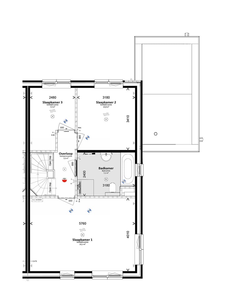 Foto 4 van 2 onder 1 kapwoning (Bouwnr. 31)