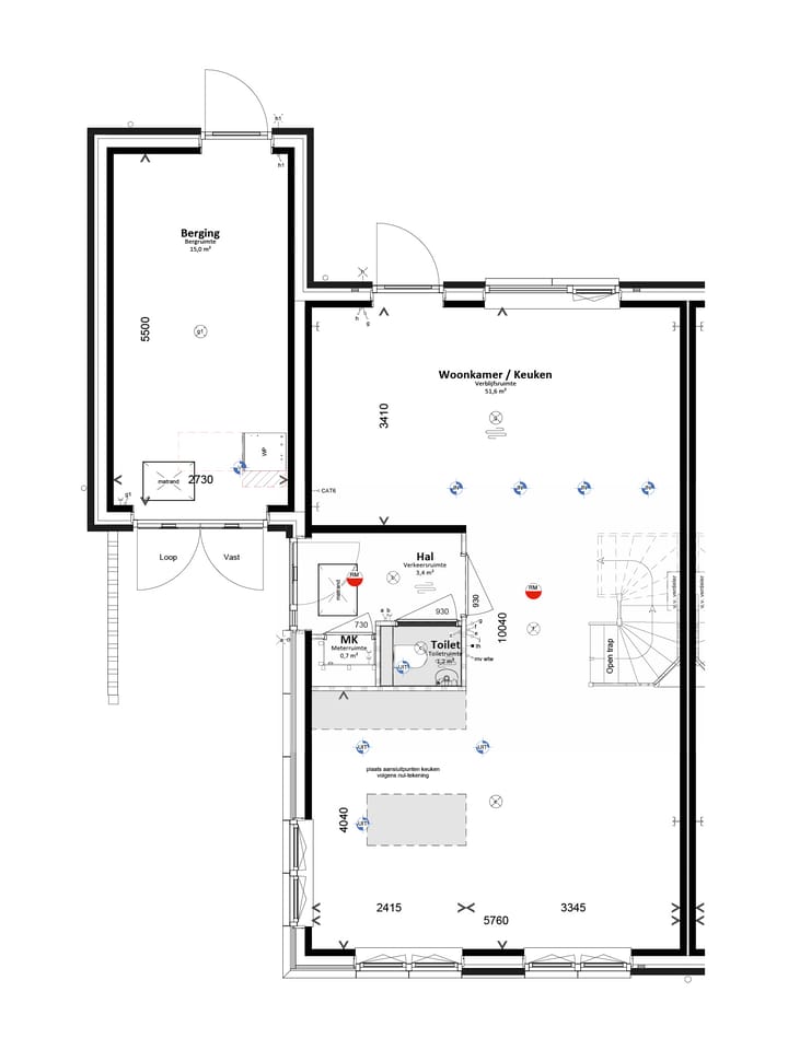 Foto 3 van 2 onder 1 kapwoning (Bouwnr. 30)