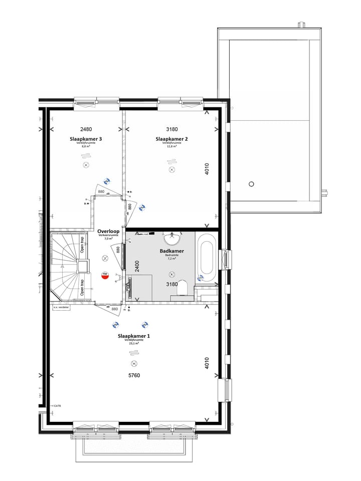 Foto 4 van 2 onder 1 kapwoning riant (Bouwnr. 29)