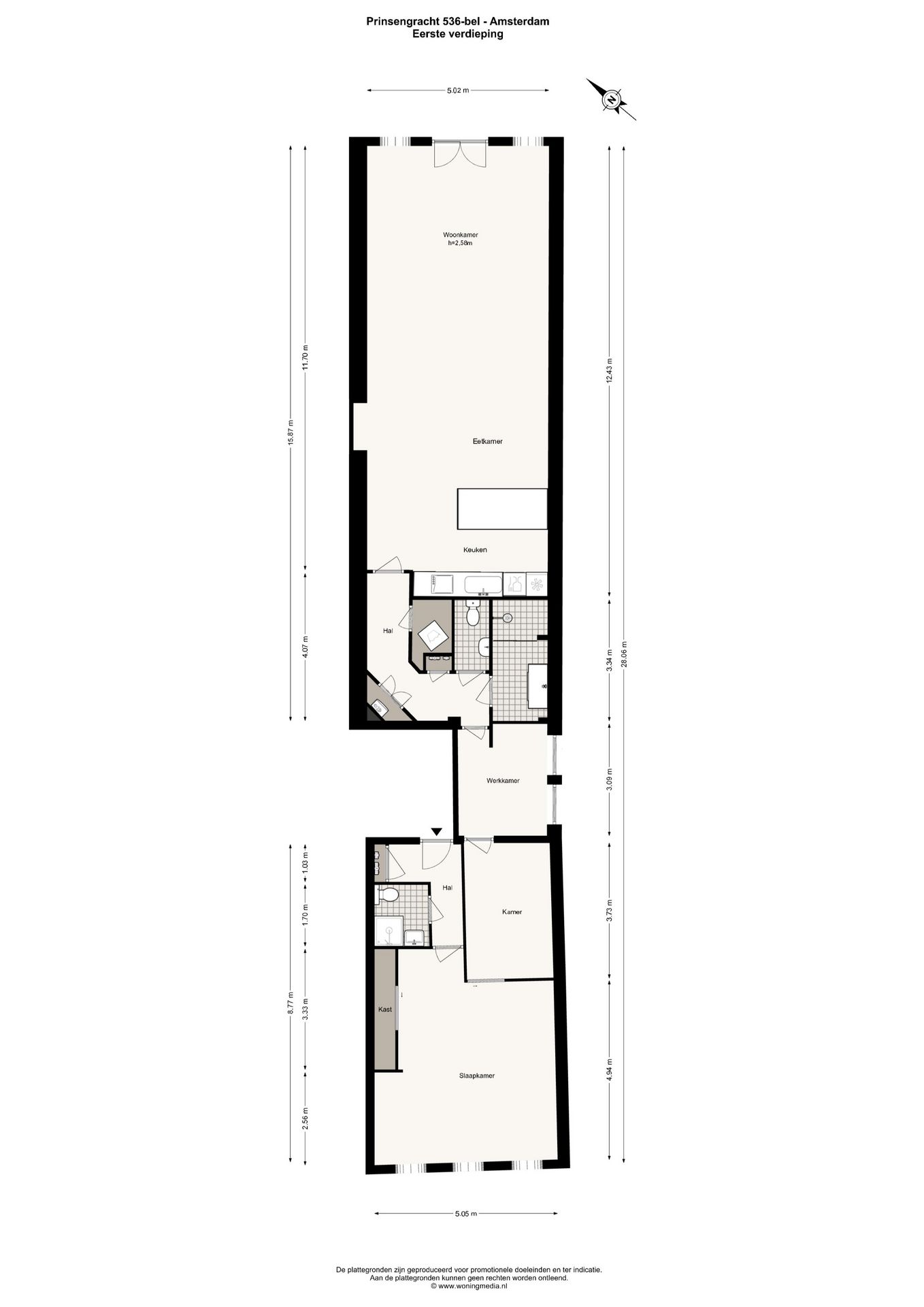 Foto 36 van Prinsengracht 536-H