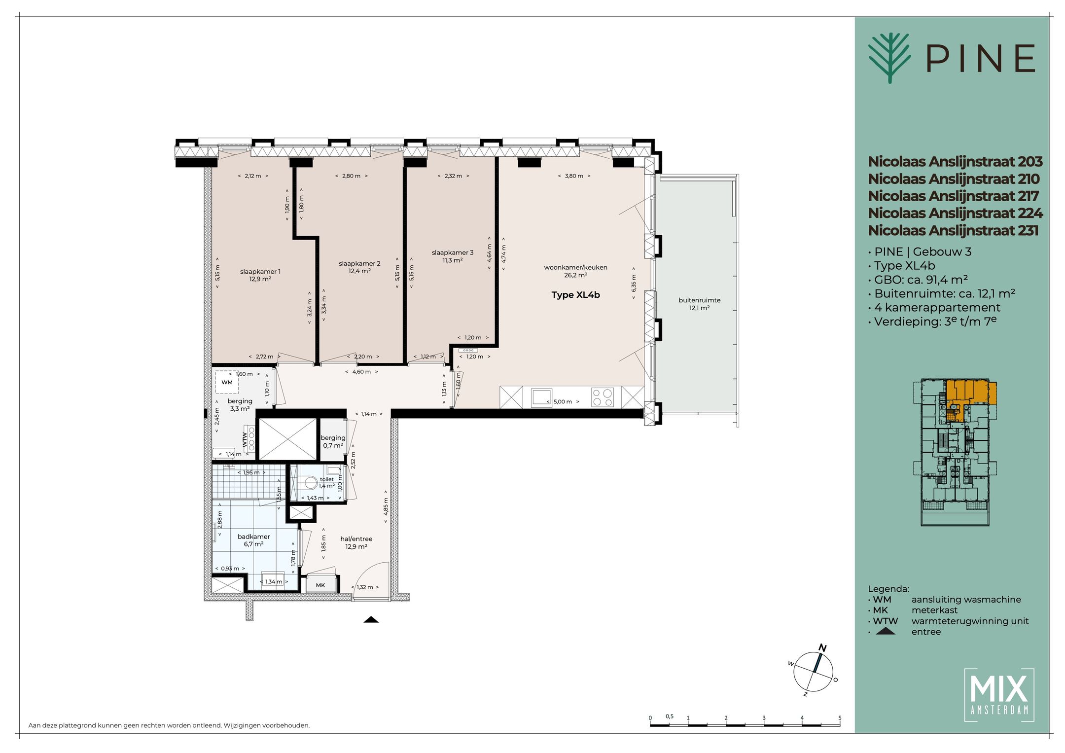 Appartement Nicolaas Anslijnstraat 203 — foto 3