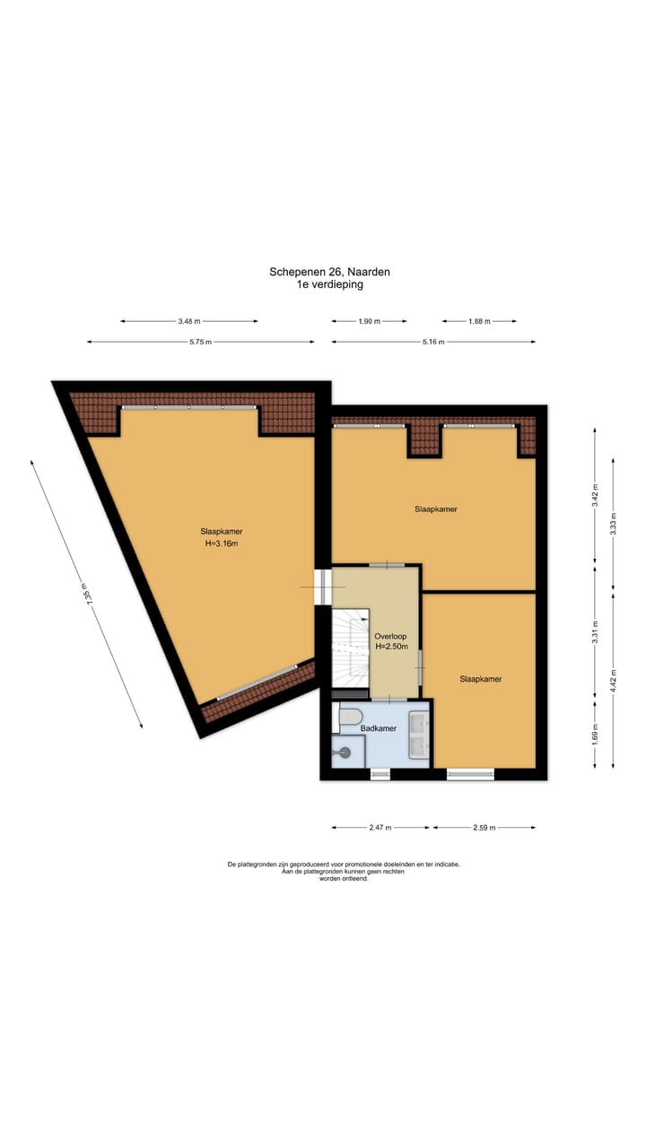 Tussenwoning te koop: Schepenen 26, Naarden