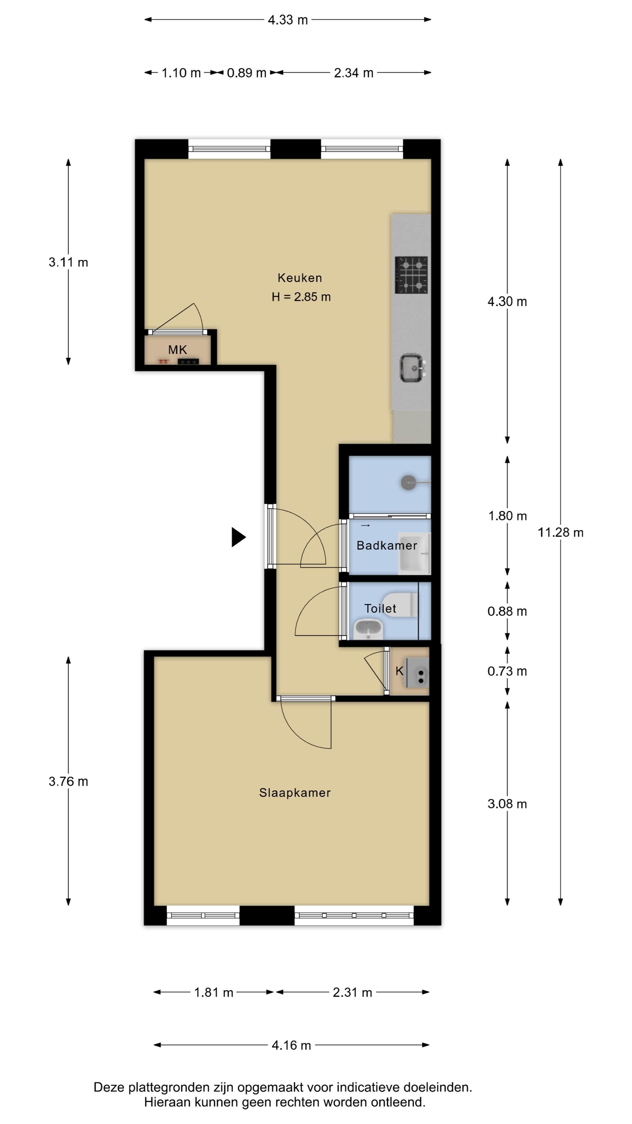 Foto 18 van Kortekade 54-B01