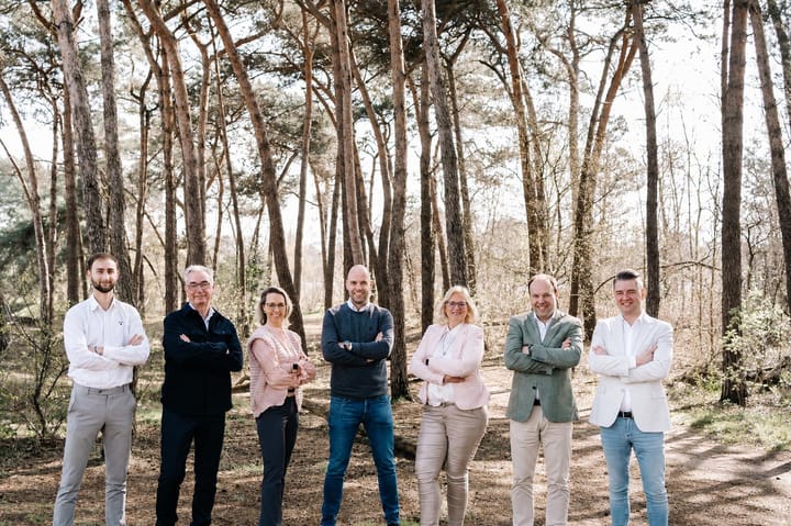 Een promotiefoto voor op kantoor