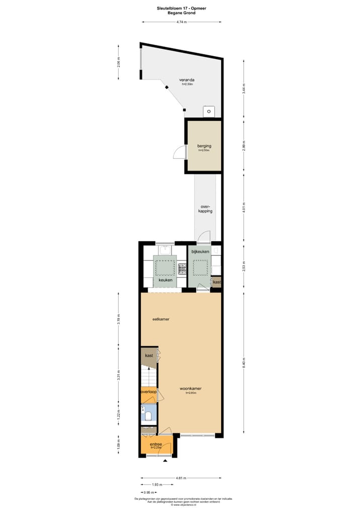 Tussenwoning te koop: Sleutelbloem 17, Opmeer