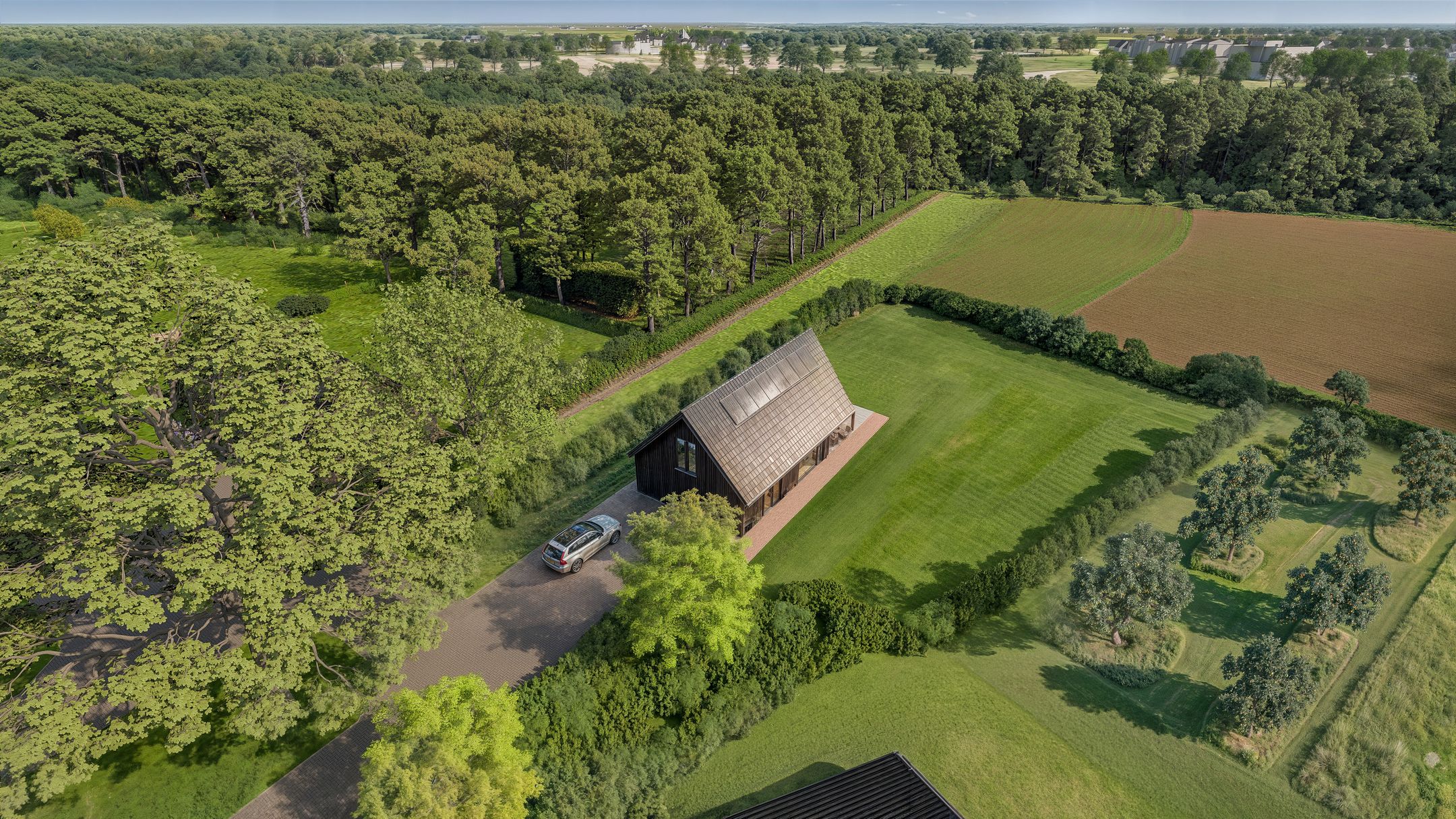 Hondemotsweg, Wonen in het Veld (Bouwnr. Kavel F) false