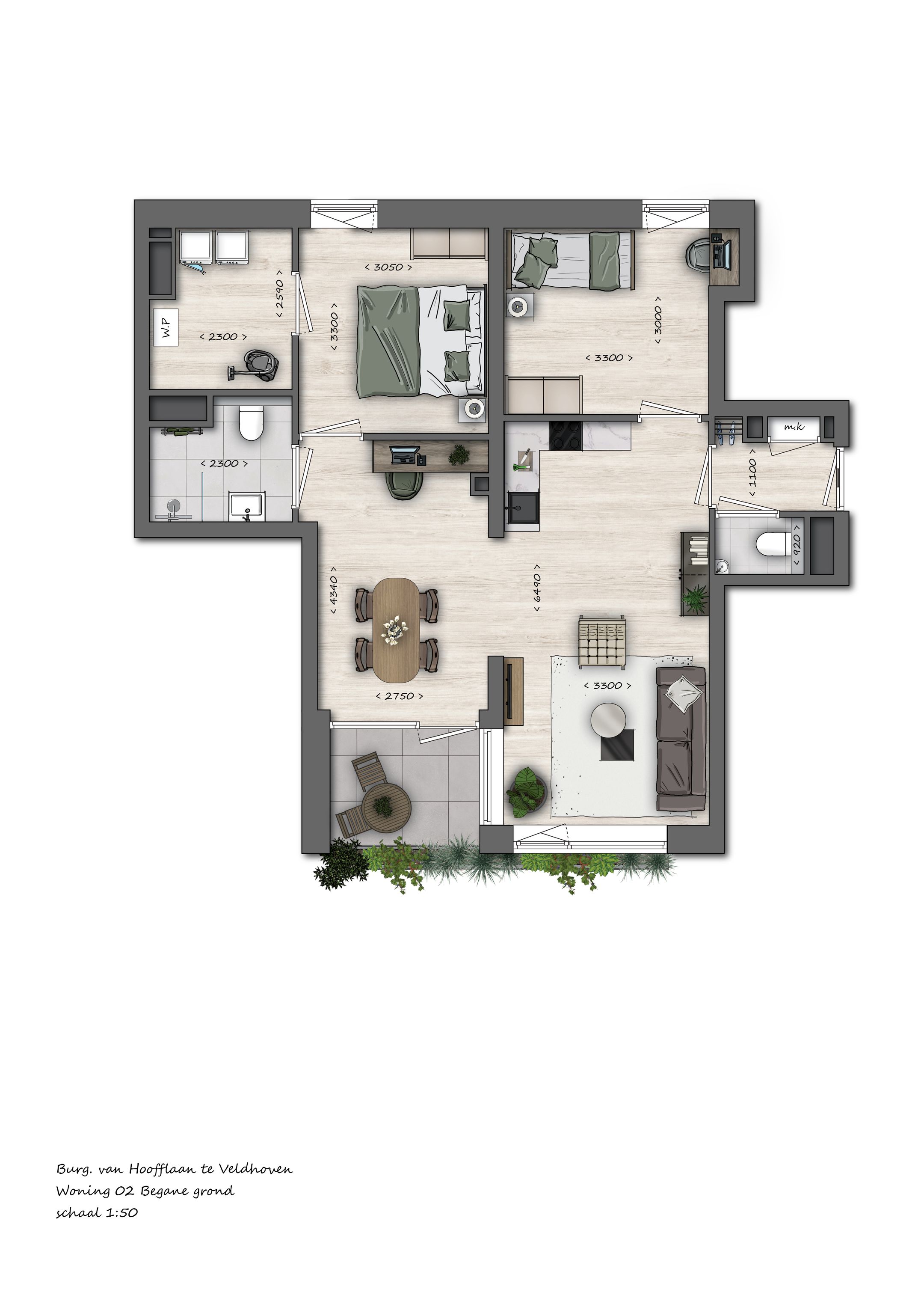 Foto 6 van 2 | 3-kmr app | Citizens (Bouwnr. 2)