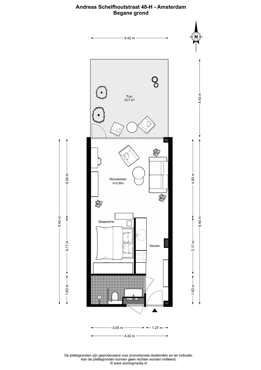 Foto 28 van Andreas Schelfhoutstraat 48-H
