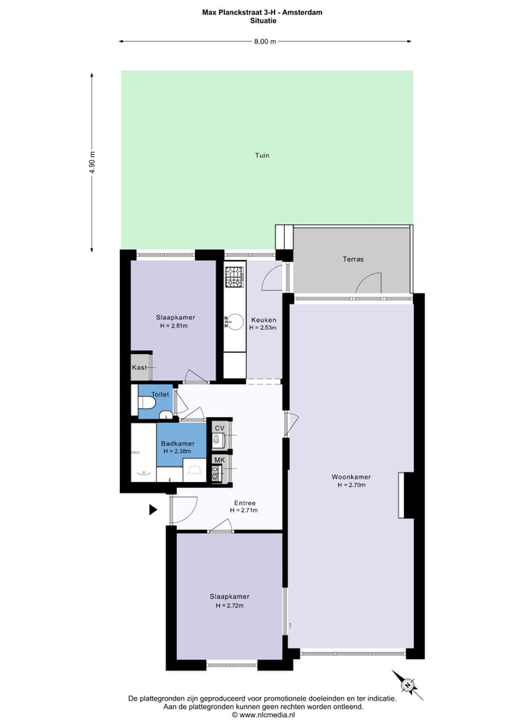 Appartement te koop: Max Planckstraat 3H, Amsterdam