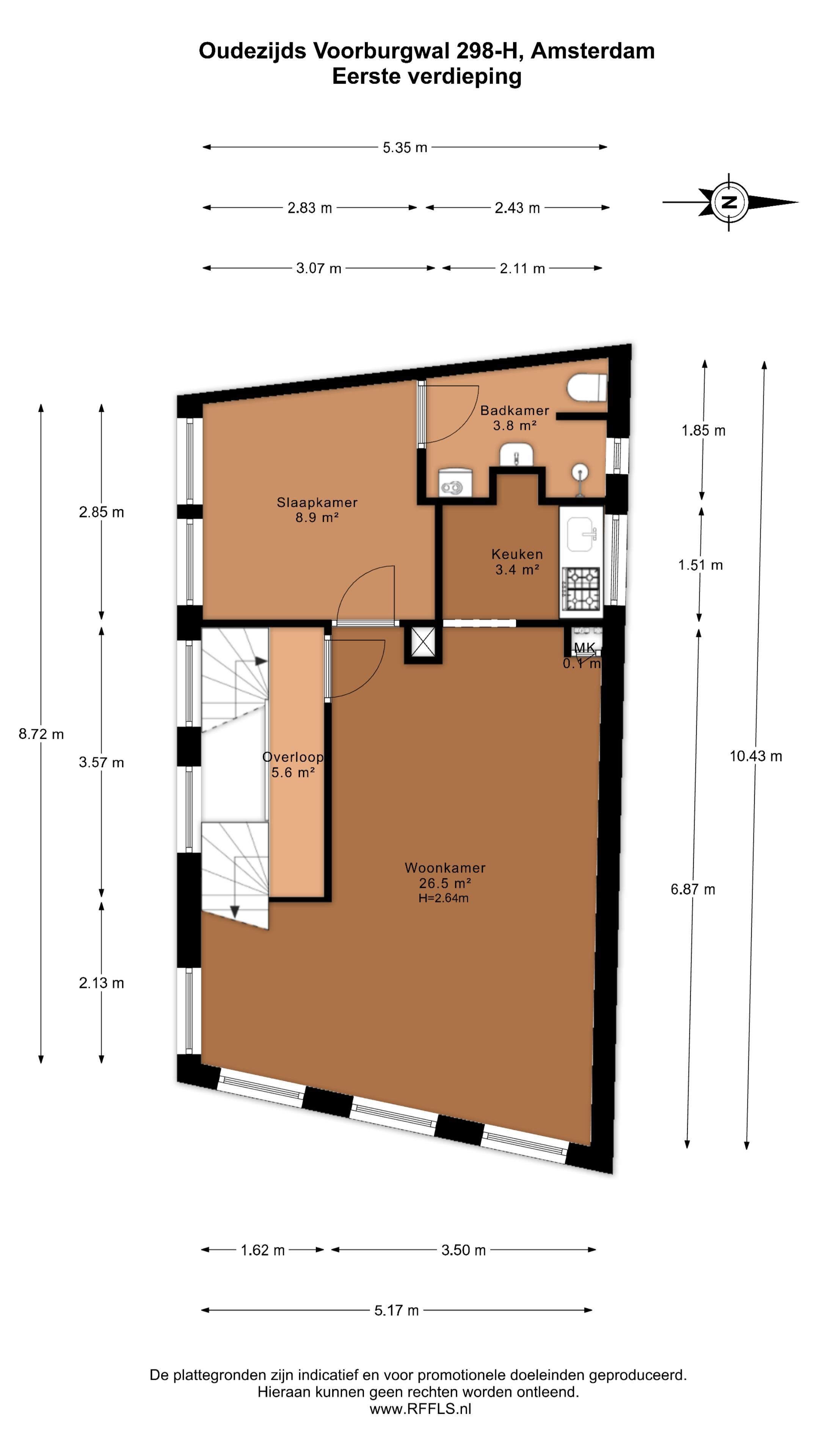 Foto 30 van Oudezijds Voorburgwal 298-1