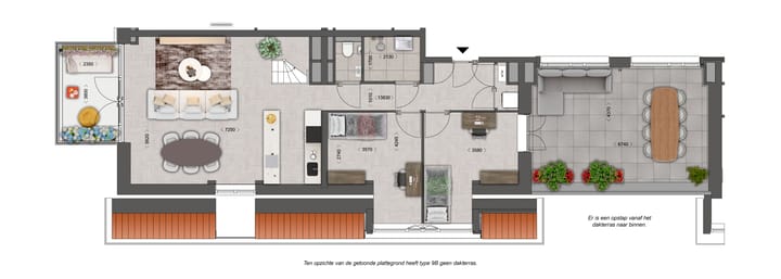 Foto 5 van Appartement - type 9 (Bouwnr. 54)