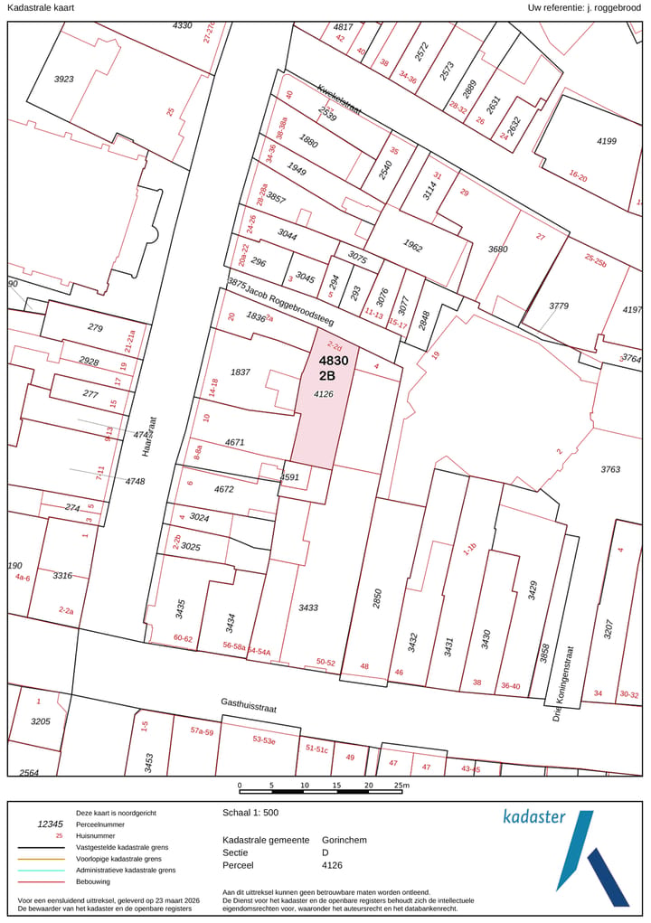 Appartement te koop: Jacob Roggebroodsteeg 2B, Gorinchem