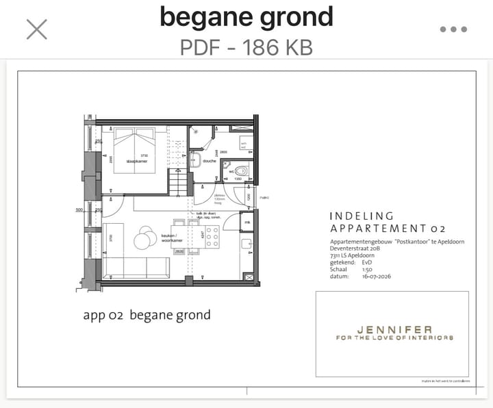 Appartement te koop: Deventerstraat 20B, Apeldoorn