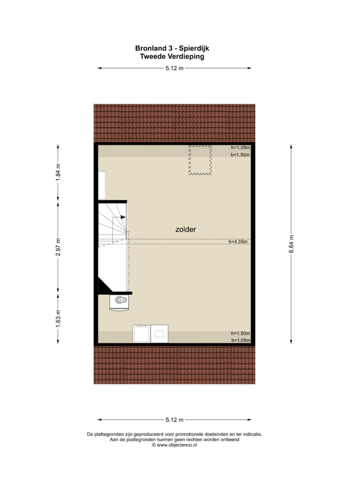 Tussenwoning te koop: Bronland 3, Spierdijk