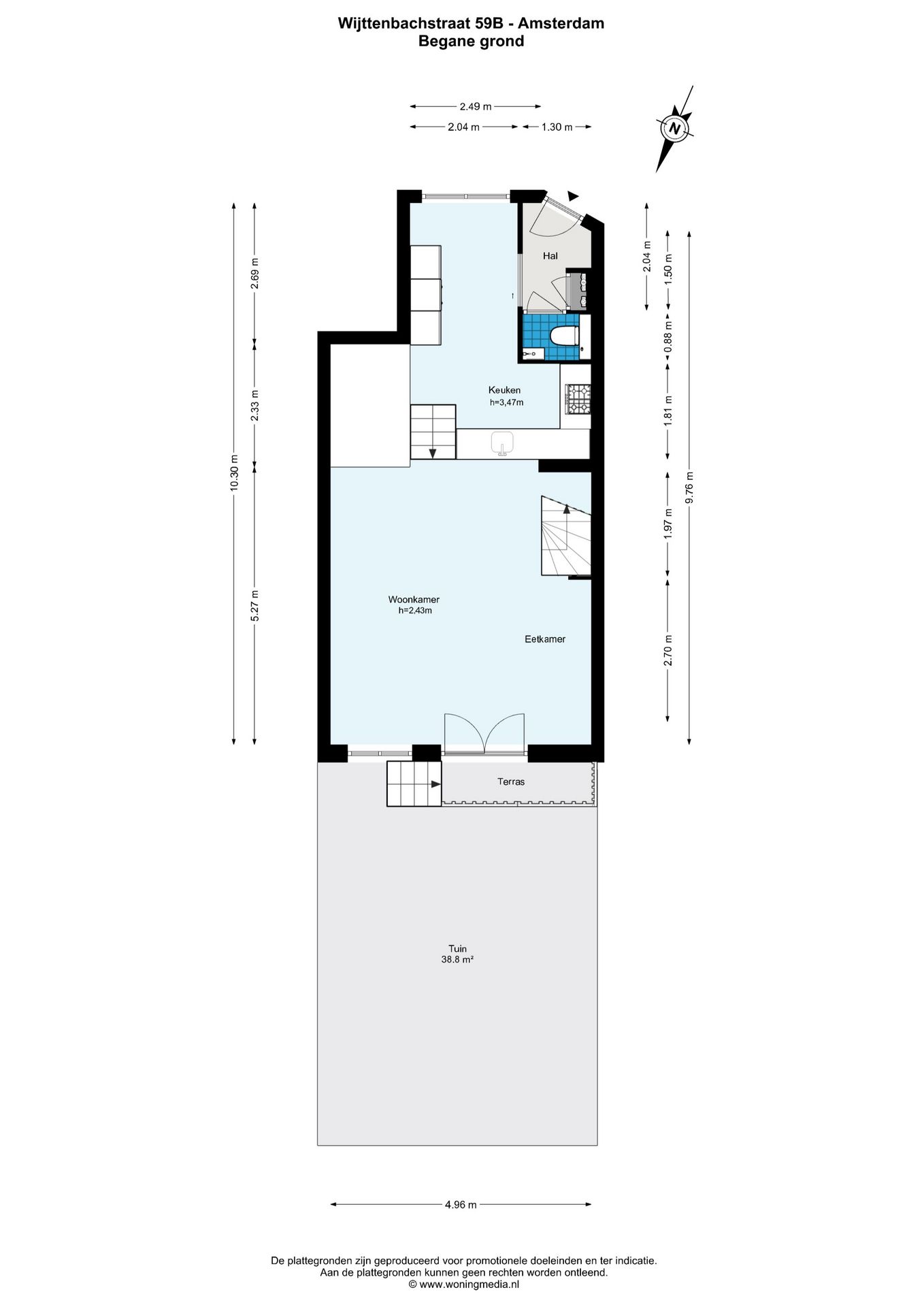 Foto 27 van Wijttenbachstraat 59-B