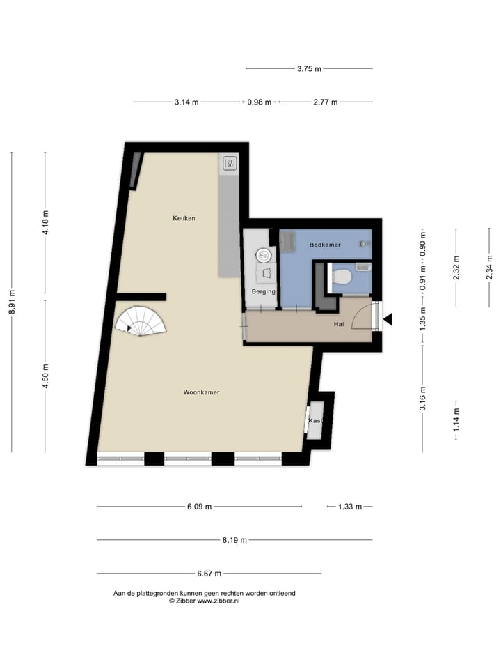 Appartement te koop: Oudestraat 6A-1, Kampen