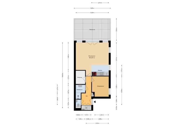 Appartement te koop: Gedempte Gracht 54B, Schagen