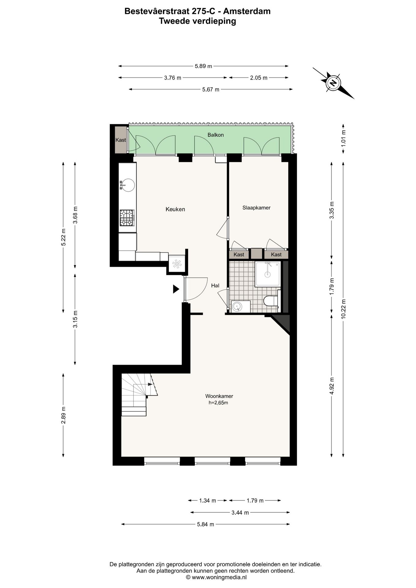 Foto 33 van Bestevâerstraat 275-C