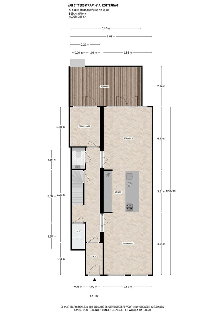 Appartement te koop: Van Cittersstraat 41A, Rotterdam