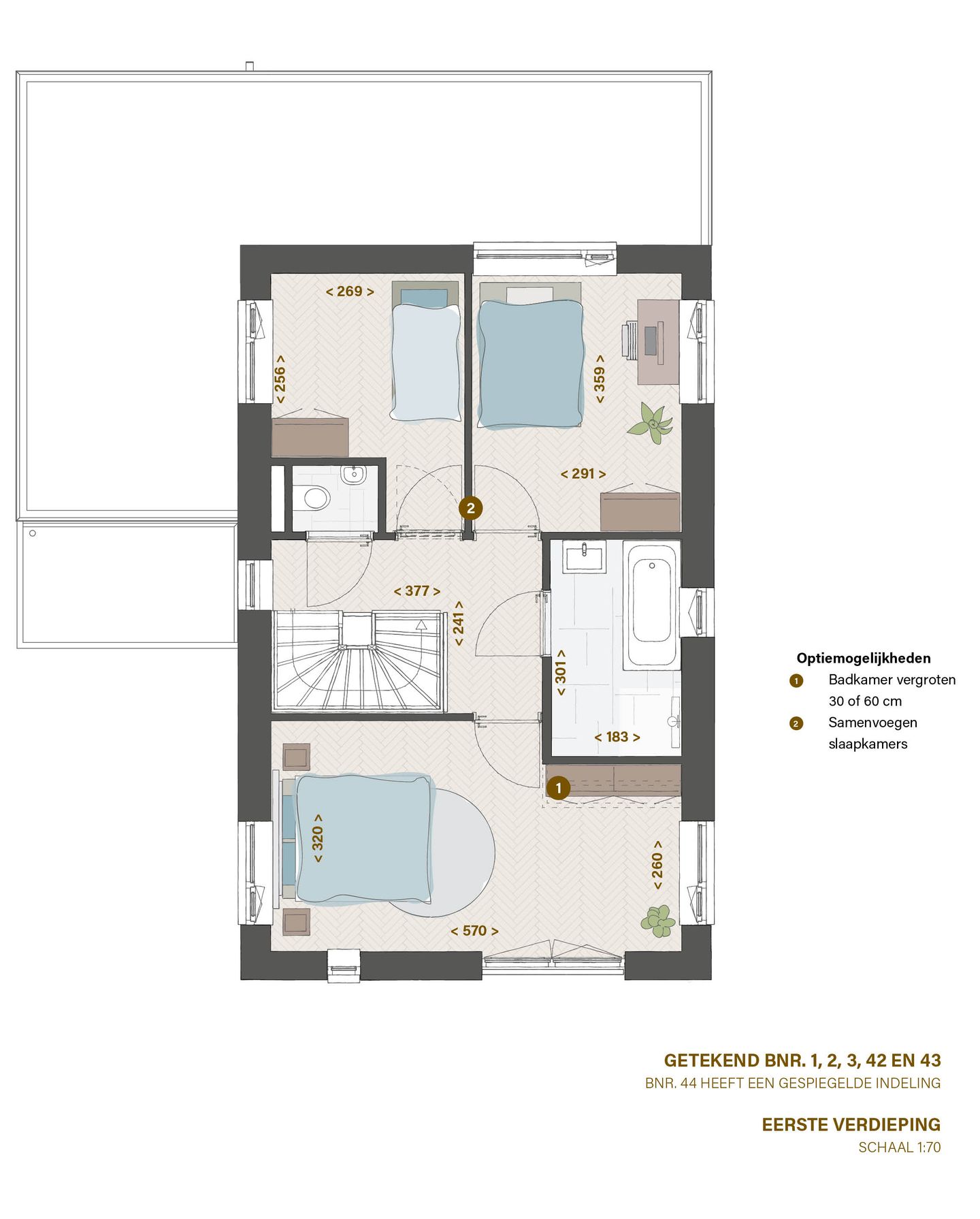Foto 14 van Type C Vrijstaande woning (Bouwnr. 43)