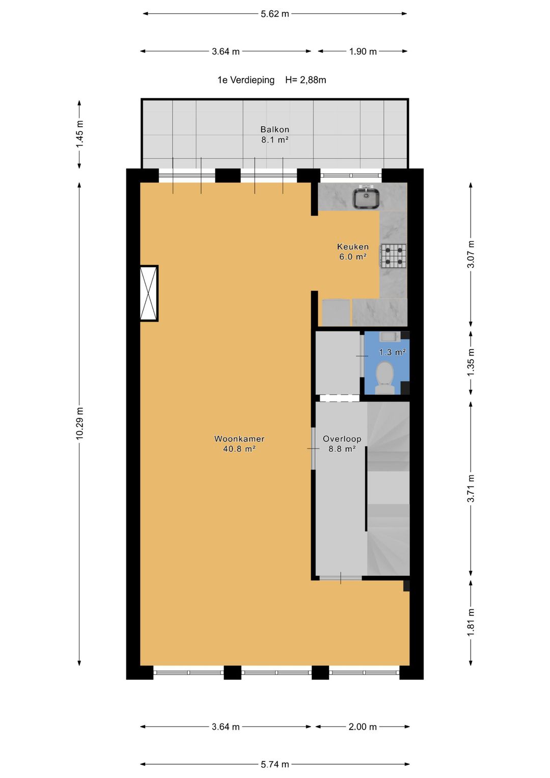 Foto 43 van Kazernestraat 56-A