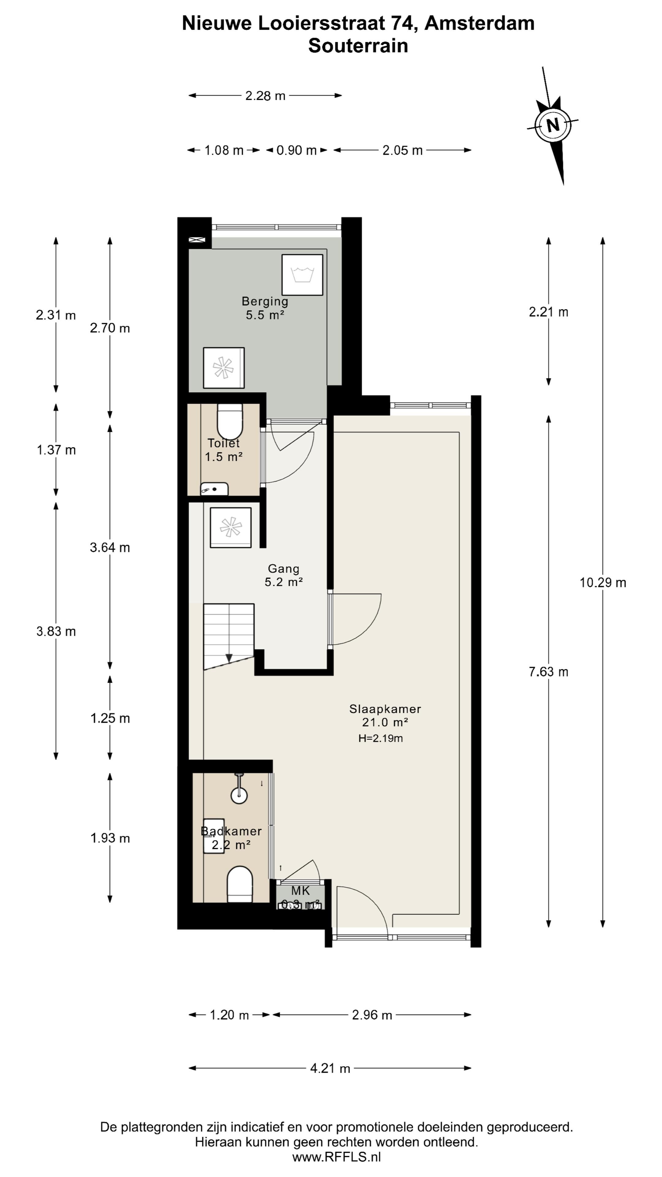 Foto 45 van Nieuwe Looiersstraat 74