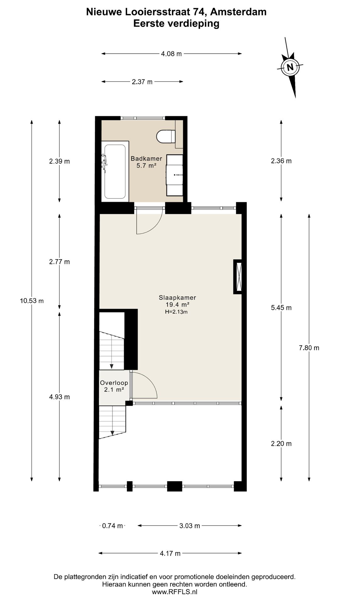 Foto 47 van Nieuwe Looiersstraat 74