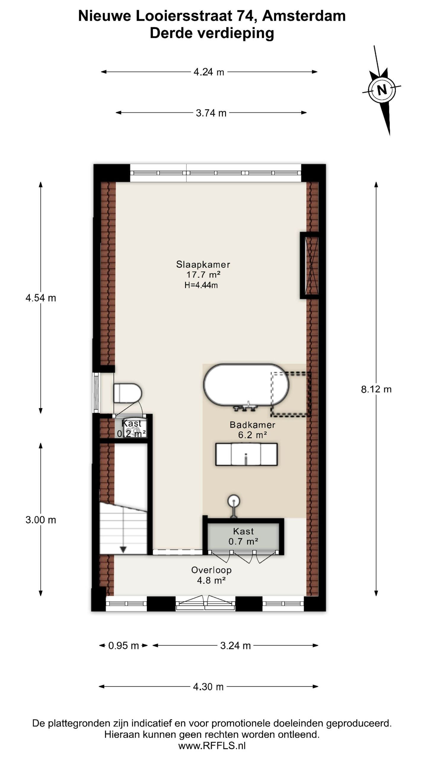 Foto 49 van Nieuwe Looiersstraat 74
