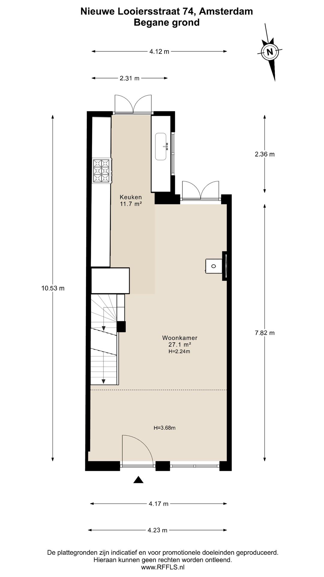 Foto 46 van Nieuwe Looiersstraat 74