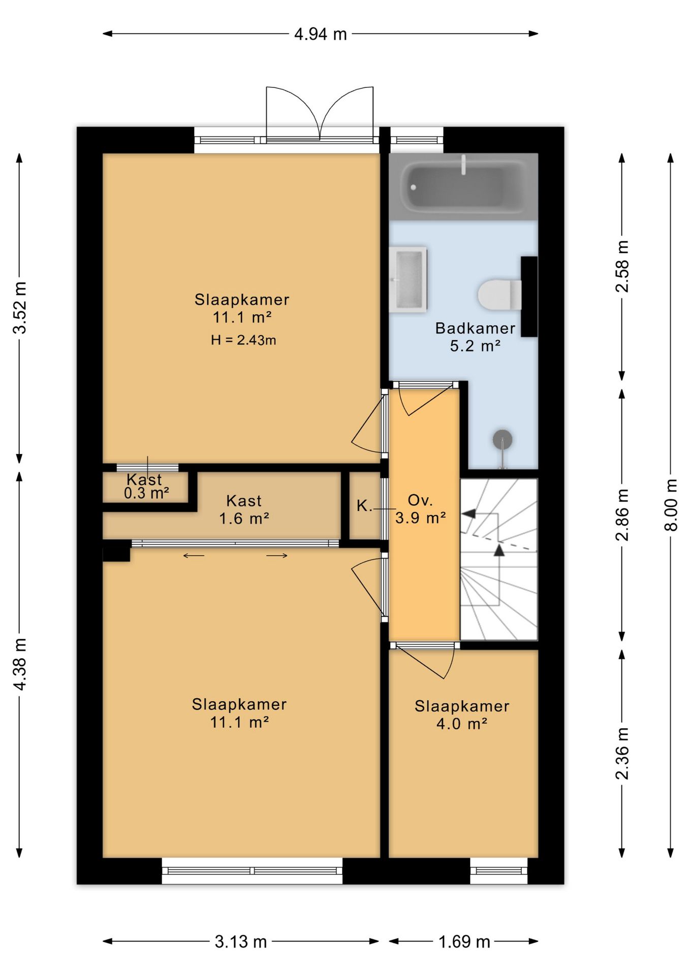 Foto 49 van Hooft Graaflandstraat 69