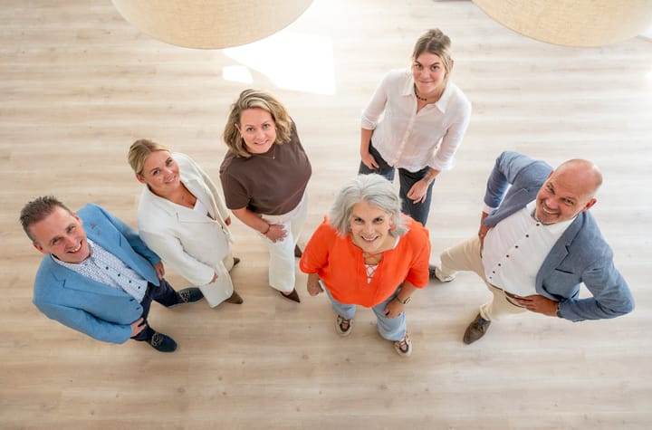 Een promotiefoto voor op kantoor