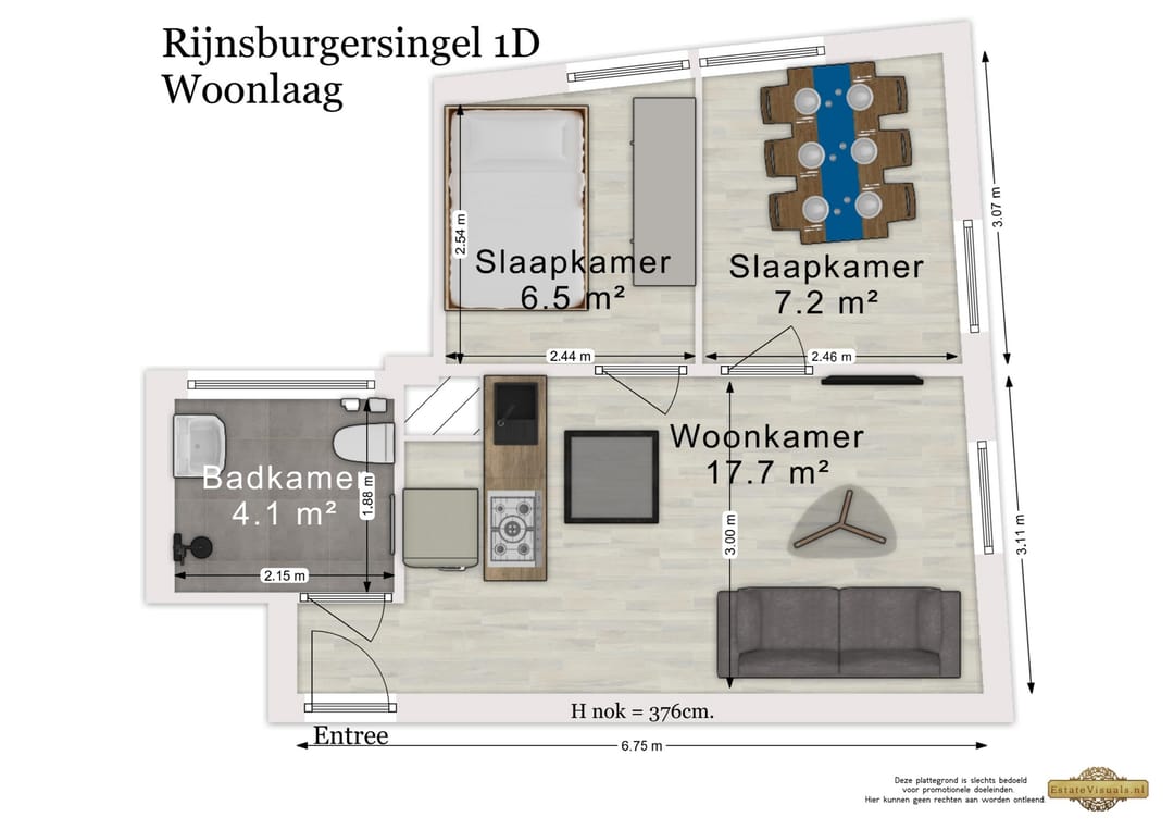 Foto 38 van Rijnsburgersingel 1-D