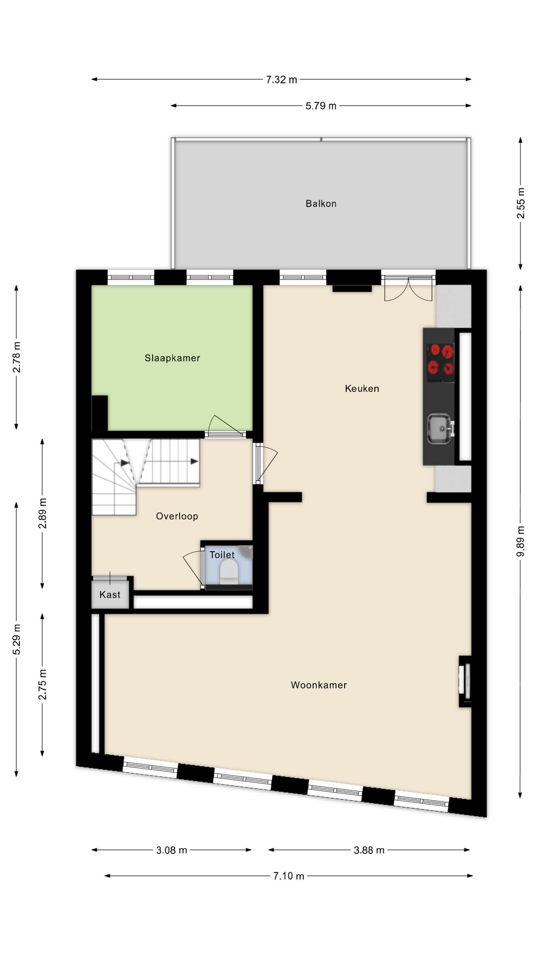 Foto 43 van Neerstraat 52-D