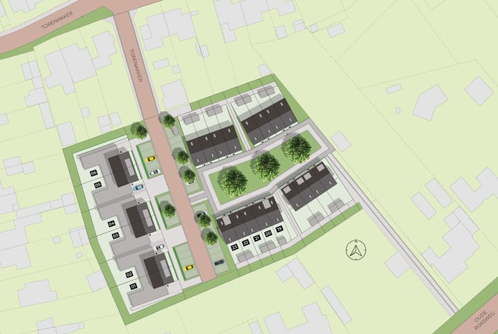 Foto 5 van Tussenwoning (Bouwnr. 22)