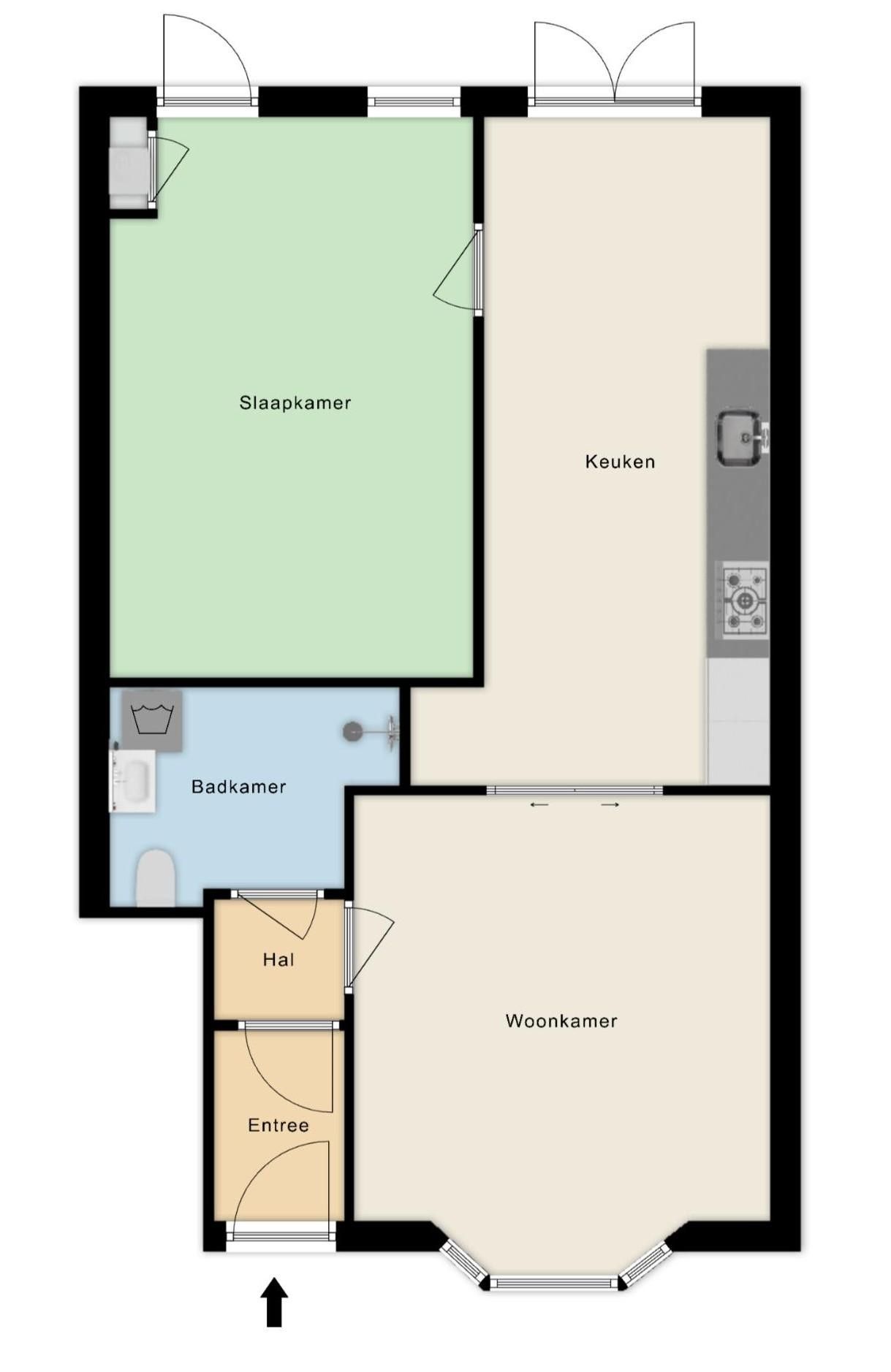 Foto 40 van Zaanenstraat 62-ZW