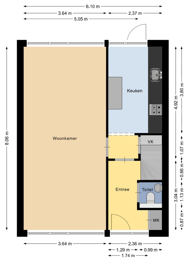 Tussenwoning te koop: Van Herlaerstraat 18, Ammerzoden