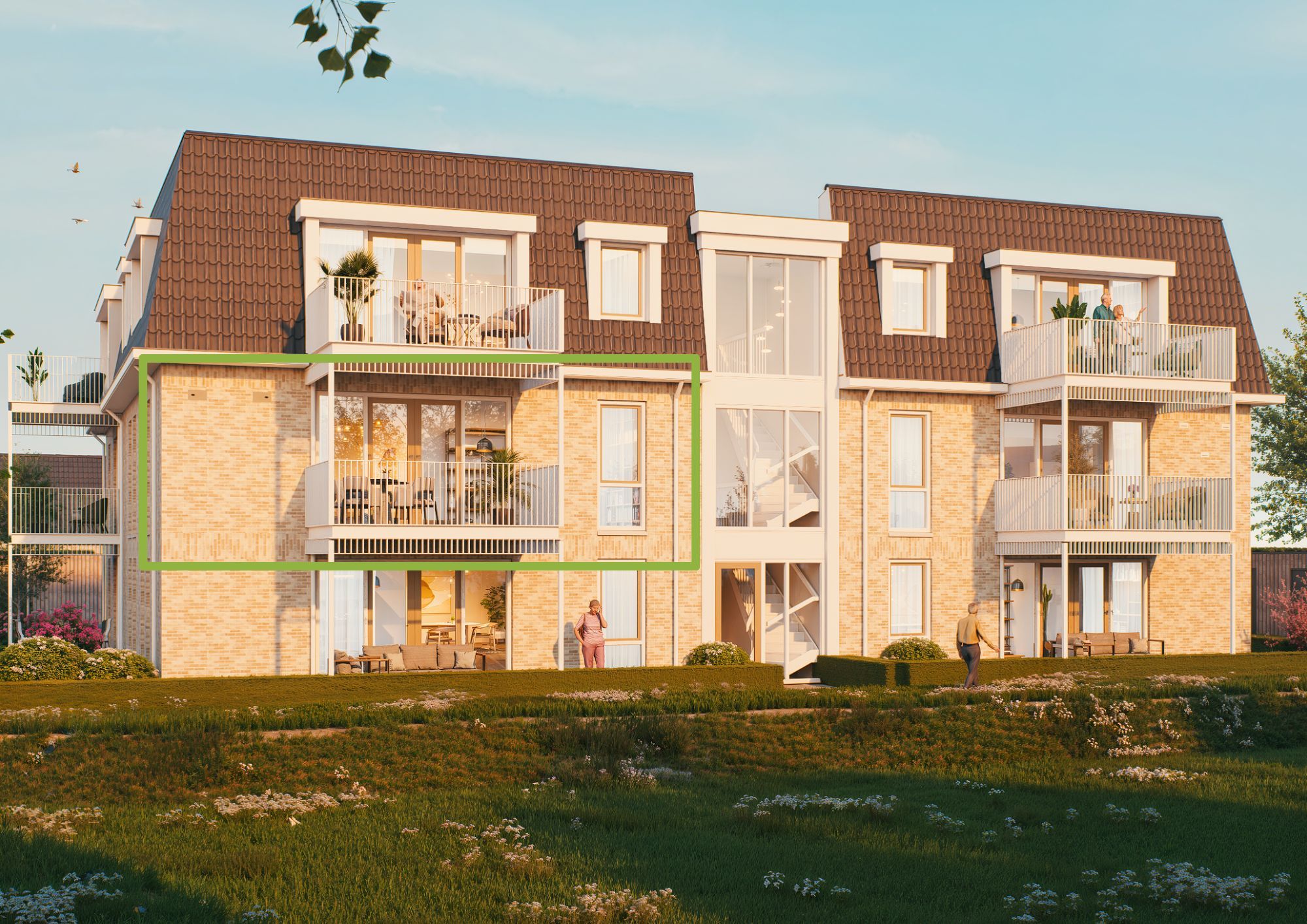 Appartement Parkzijde (Bouwnr. 23)  false