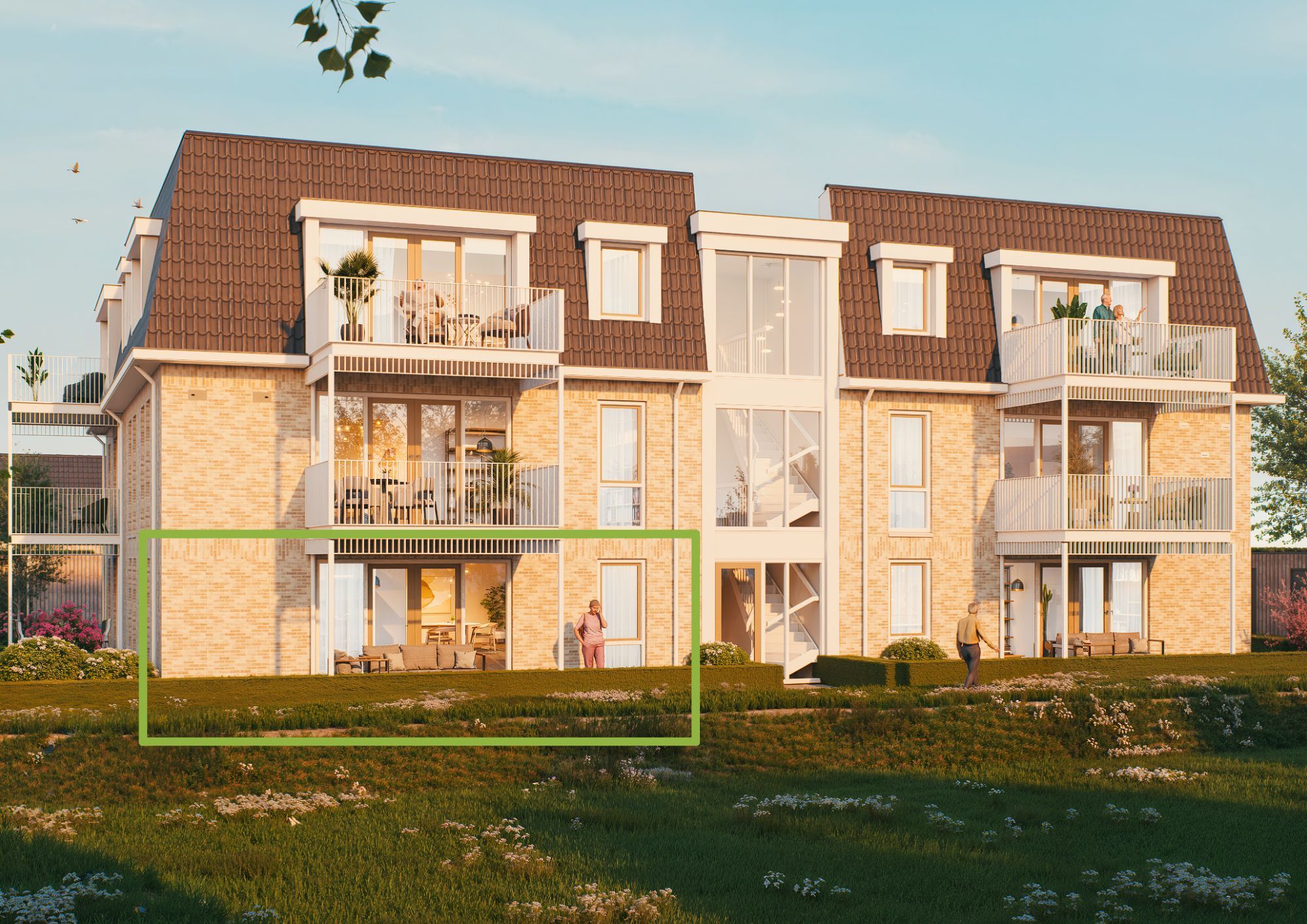 Appartement Parkzijde (Bouwnr. 19)  false