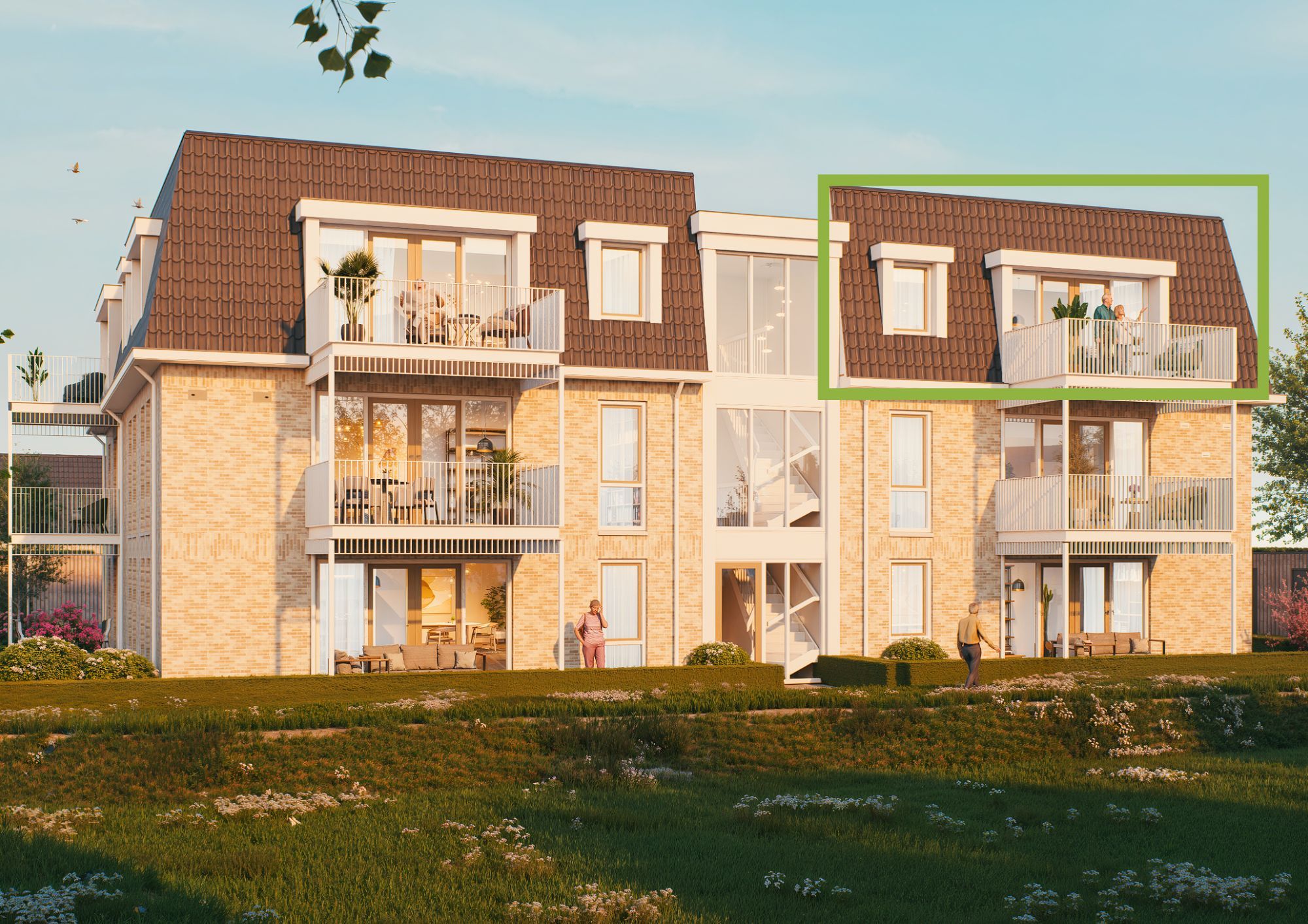 Appartement Parkzijde (Bouwnr. 26)  false