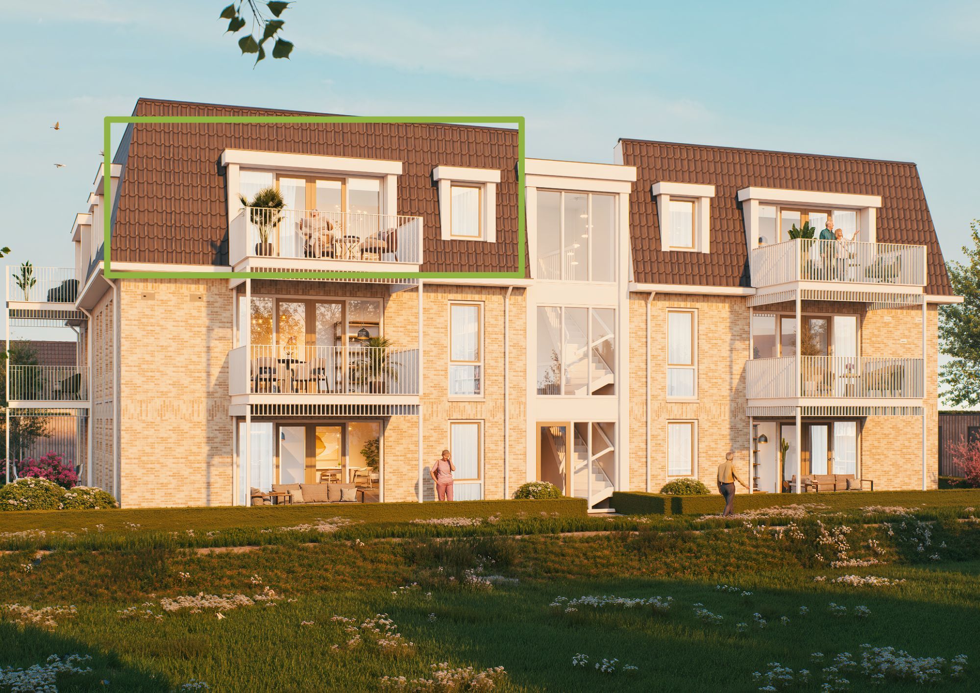 Appartement Parkzijde (Bouwnr. 27)  false