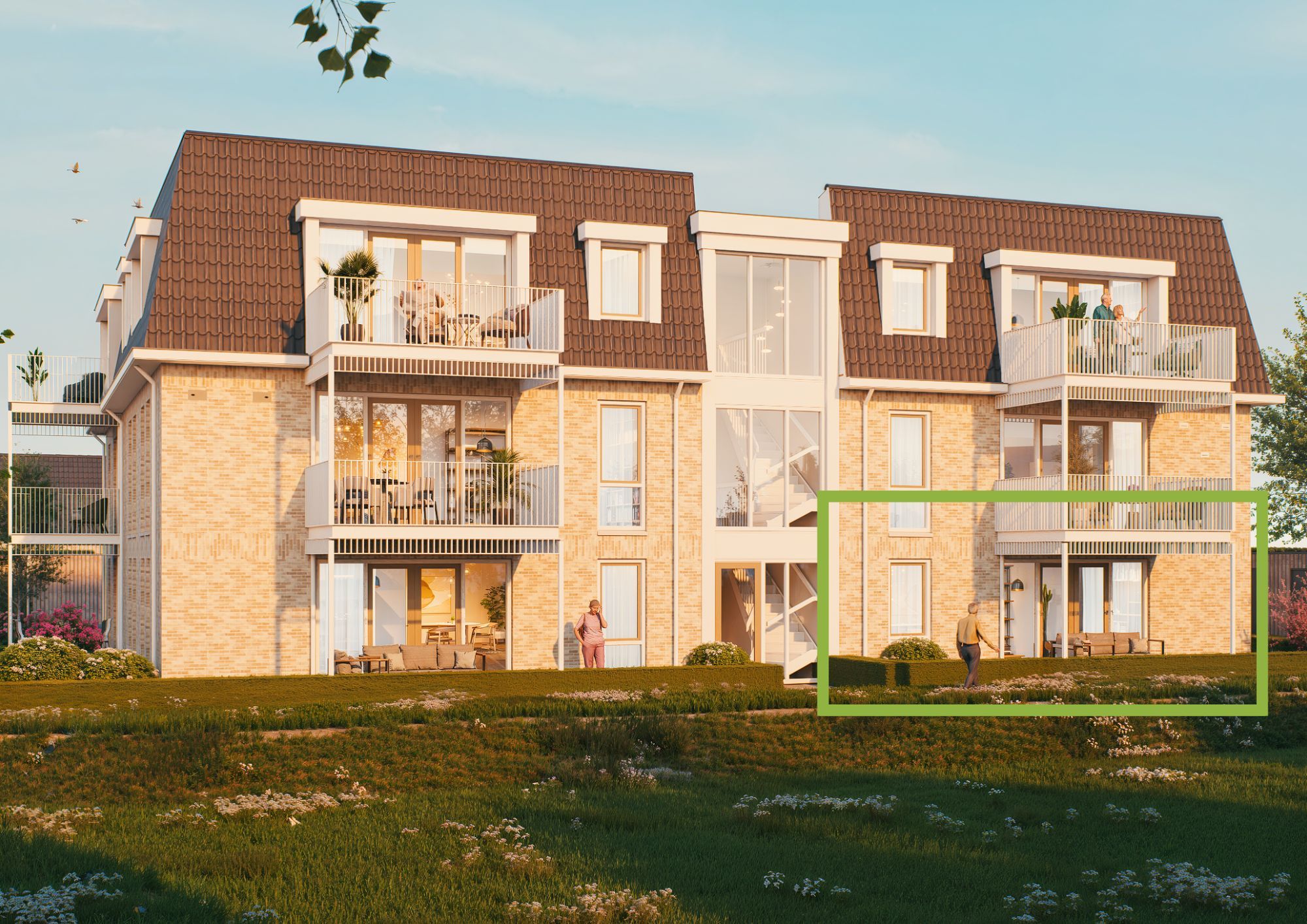Appartement Parkzijde (Bouwnr. 18)  false