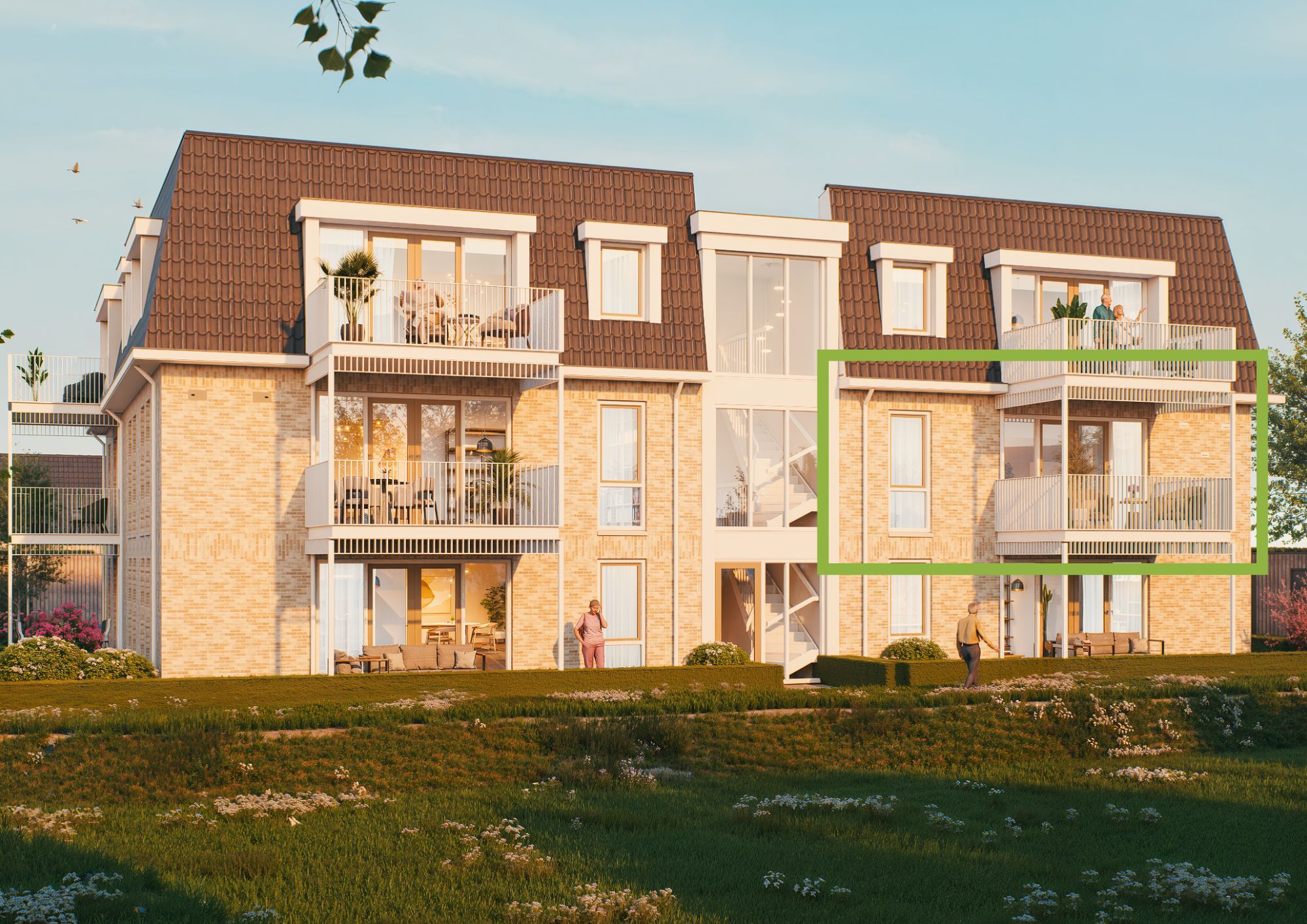 Appartement Parkzijde (Bouwnr. 22)  false
